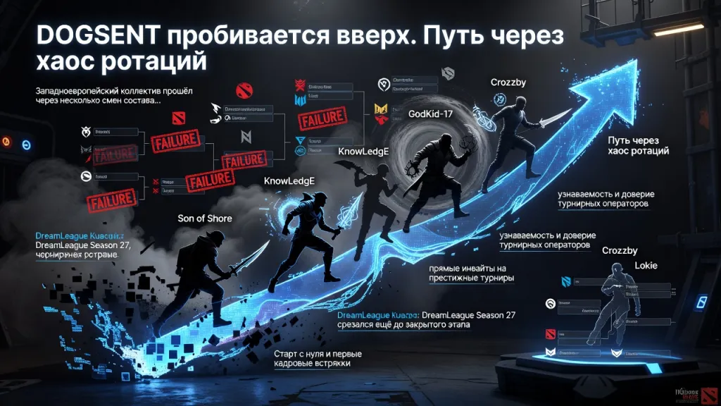 DOGSENT пробивается вверх. Путь через хаос ротаций