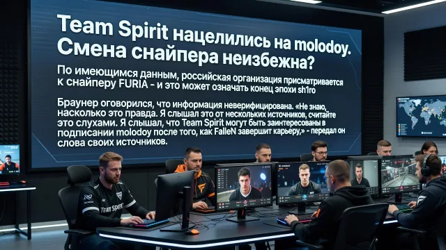 Team Spirit нацелились на molodoy. Смена снайпера неизбежна?