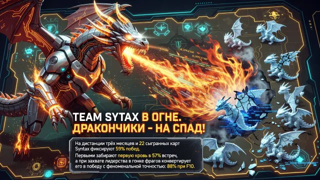 Team Syntax в огне. Дракончики - на спад!